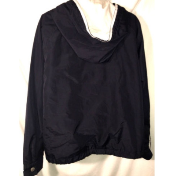 Eddie Bauer Jacket Zip Up Size S Hooded Blue - Picture 2 of 6